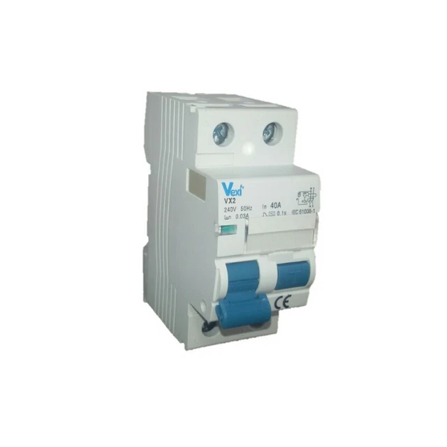 Interrupteur Différentiel Schneider ID Clic 2P 40A 30mA Classe AC - Modèle 23246