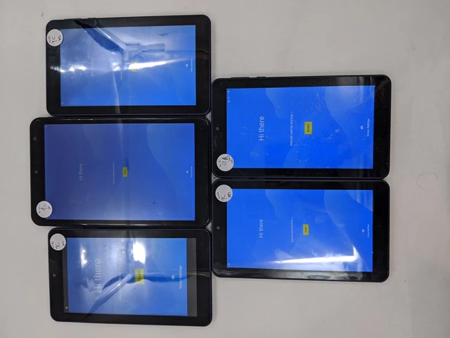 Assorted ONN Tablets 16GB Fair Condition WiFi Only GL Lot of 5