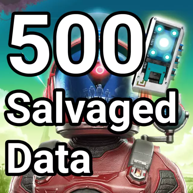 No Mans Sky 500 Salvaged Data!  PC, Steam, XBOX, PS4 & PS5