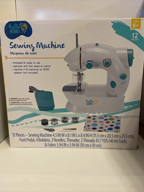 hello Hobby Portable Sewing Machine-ready To Use-NEW IN BOX