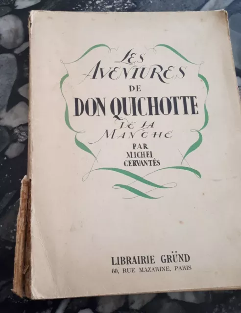 1938 Cervantes: Les aventures de Don Quichotte de la Manche | ill. Pierre Luc 