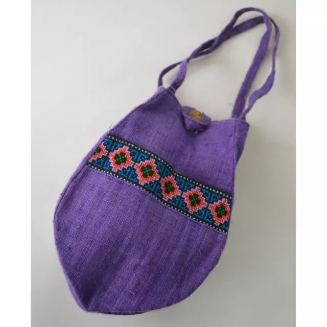 Handbag Linen Violet