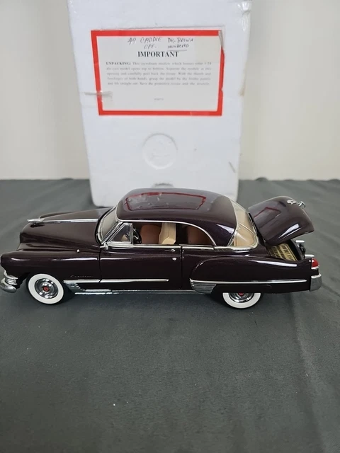 FRANKLIN MINT 1949 Cadillac Coupe DeVille Limited Edition ,#9455