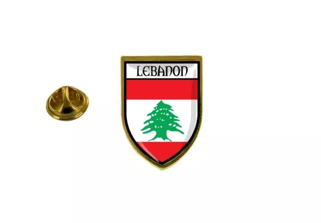 Pins Pin Badge Pin's Souvenir City Flag Country Coat of Arms Lebanon Lebanese