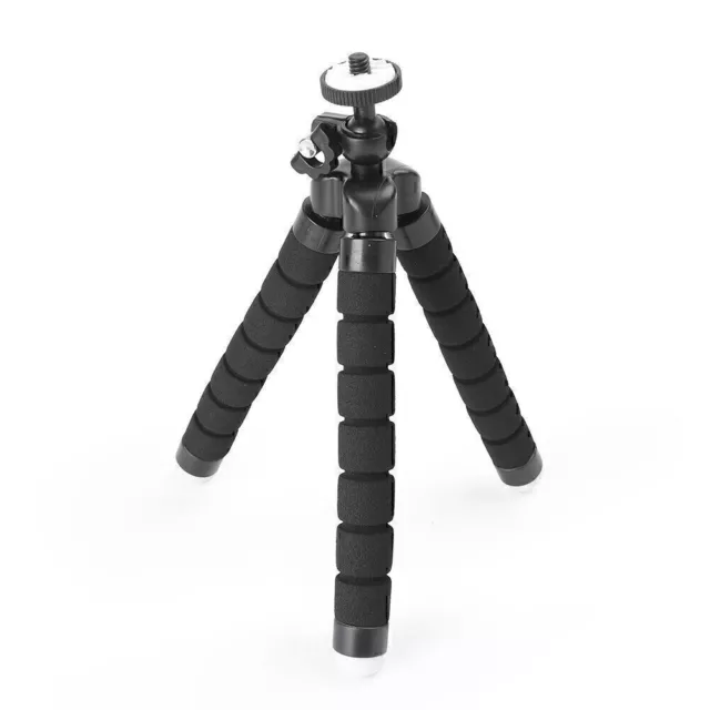 Mini Tripod Stand Portable Flexible for Gopro Camera Canon Nikon iPhone Black