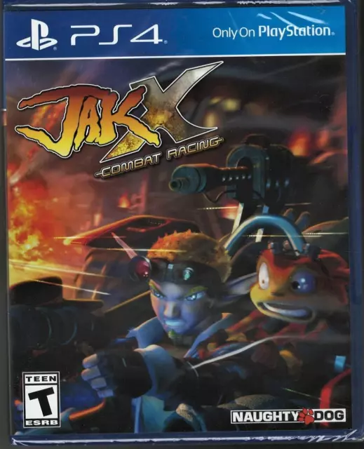 Jak X: Combat Racing PS4 (Brand New Factory Sealed US Version) PlayStation 4