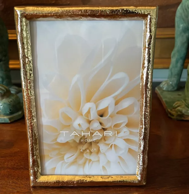 Tahari Home Gold Tone 4” X 6” Frame, Never Used, Perfect Condition
