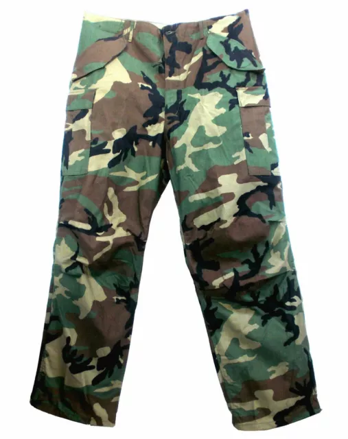 Nyco Usa M65 Trouser Pant New Genuine Military Issue Us Made Woodland Camouflage