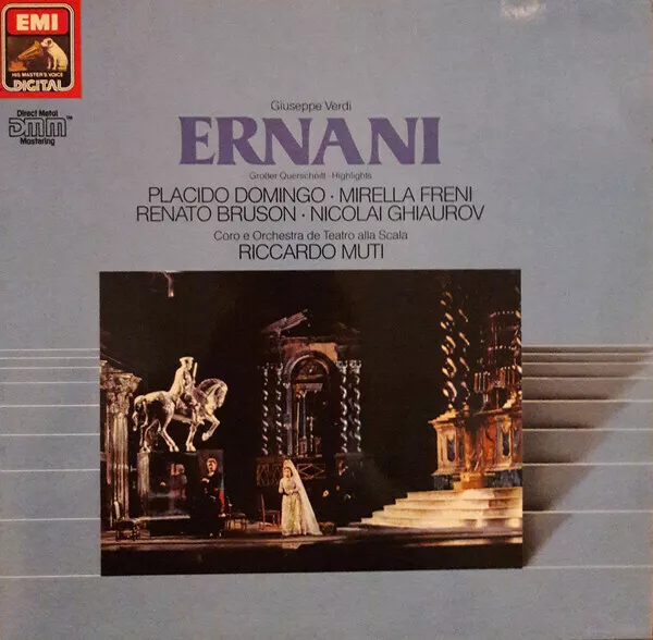 Verdi Ernani (Highlights) DMM NEAR MINT Emi Vinyl LP