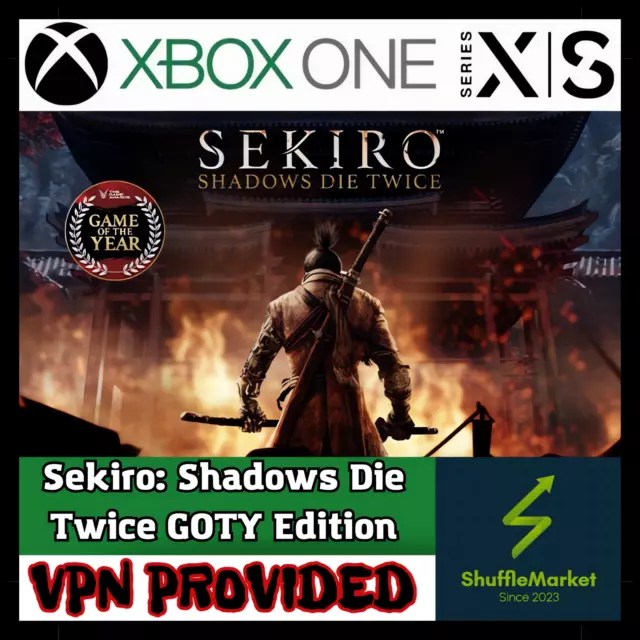 Sekiro Shadows Die Twice GOTY Edition Xbox One, X|S Key Argentina Region  ☑VPN WW 