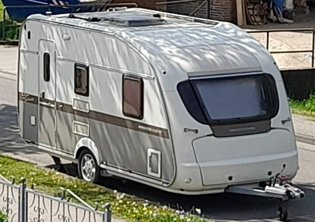 Wohnwagen KIP AVENTO gebraucht mit Vorzelt Campingwagen - viel Zubehör - dicht