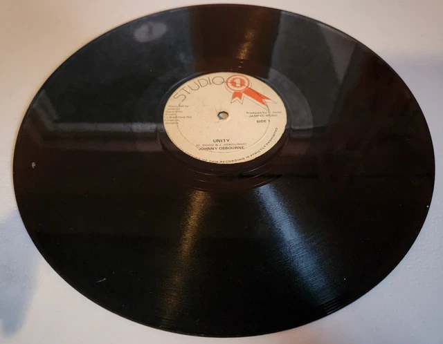 JOHNNY OSBOURNE PEOPLE A Watch Me Reggae Vinyl Record VG++ $145.44