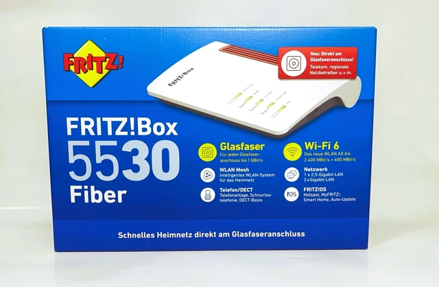 AVM FRITZ Box 5530 Fibre WiFi 6 AX