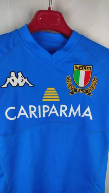 ROBE DI KAPPA RUGBY ITALY MAGLIA UOMO Tg 46 MAN VINTAGE SPORT JERSEY 2