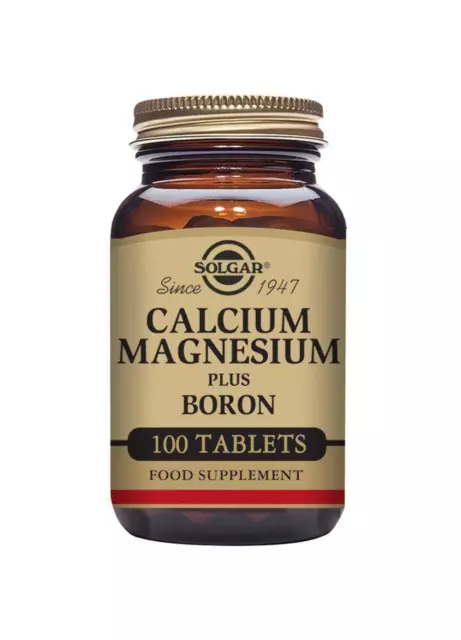 Solgar Calcium Magnesium Plus Boron