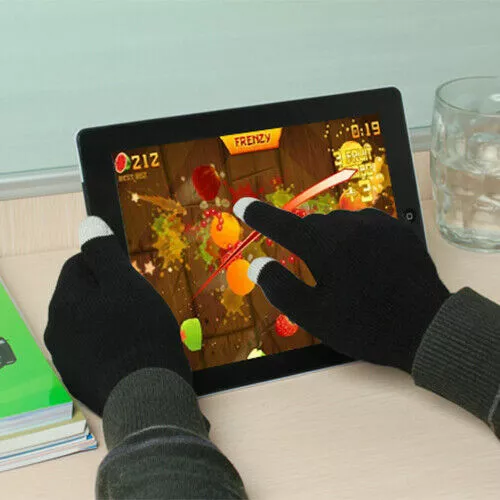 Unisex Magic Touch Screen Gloves Texting Smartphone Fit for iPhone Winter Knit