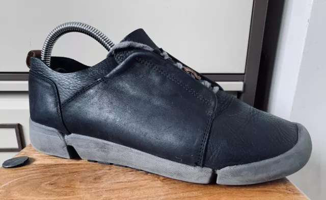 Ladies CLARKS ‘Trigenic’ Leather Shoes - Size 6.5 D (40)