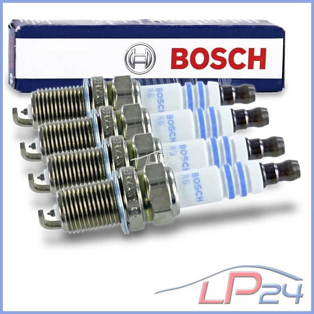 Jeu De 4 Bougies D'Allumage Bosch Super 4 FR78NX (N62) - Performance Et Fiabilité Moteur