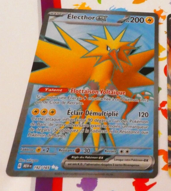 Pokemon 151 Card Rare Holo Card Fr Elector EX 192/165 EV3.5 MEW FR Mint