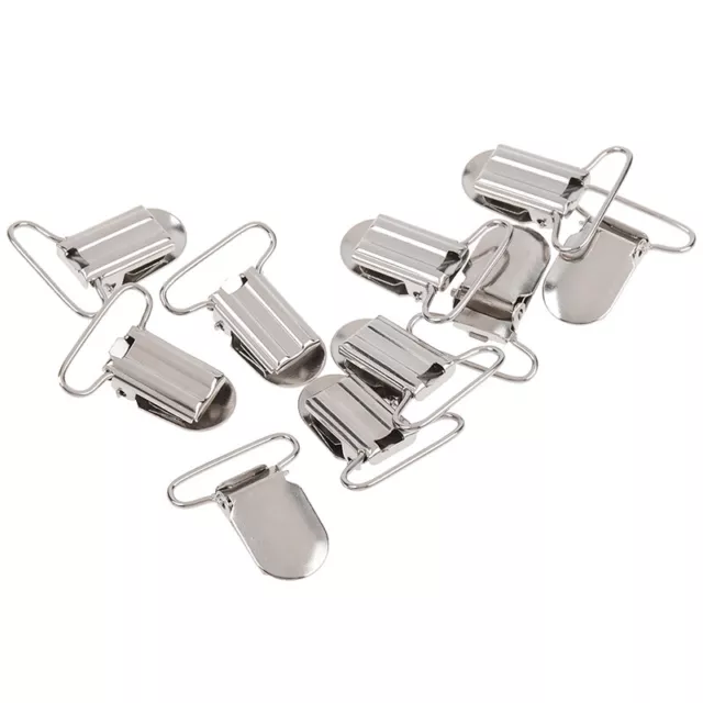 10pcs t type pacifier suspender holder buckle dummy soother clips 25mm3CMDJ Q Mp
