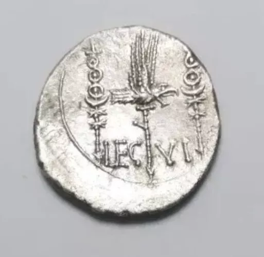 Marc Antony.Legionary AR Denarius.Military mint