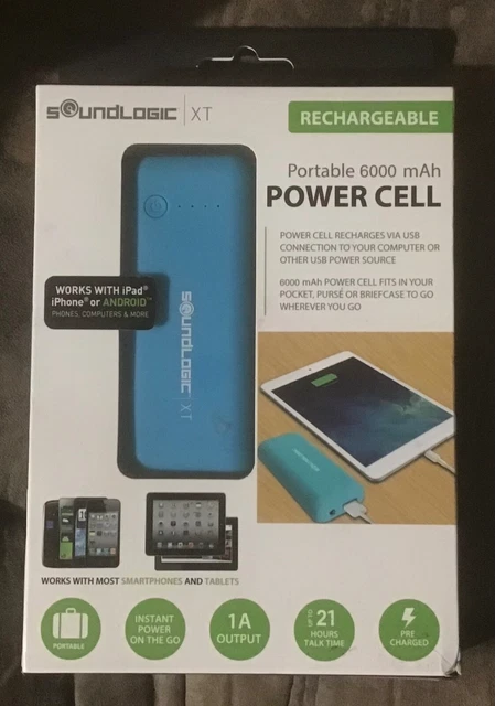 Soundlogic xt sales 6000 mah battery