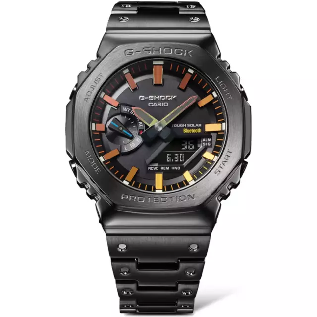 Just Released G-Shock Gmb2100Bpc-1A Full Metal Polychromatic Accents Men's Watch 2