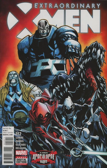 Extraordinary X-Men Comic 12 Cover A Humberto Ramos First Print 2016 Lemire .