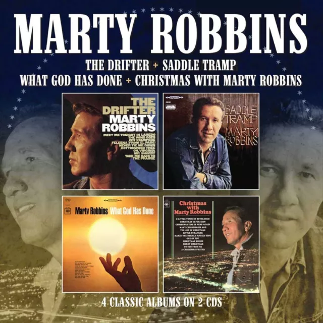 Marty Robbins Drifter/Saddle Tramp/What God Has Done/Christmas With Marty Robbin