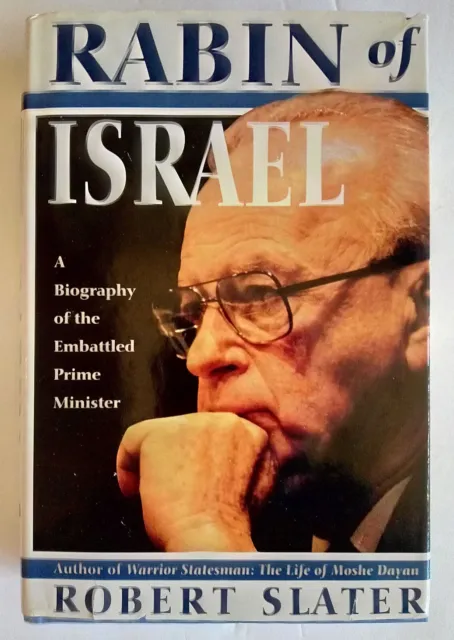 Rabin of Israel, Robert Slater, 1993 First U.S. Edition, hardcover