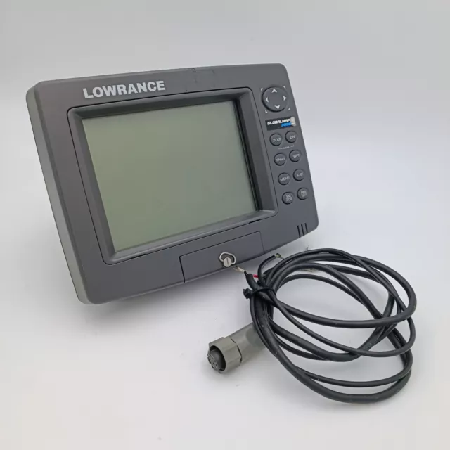 Lowrance GlobalMap 3000MT Marine GPS Chartplotter Navigation w/PWR Cable SONAR