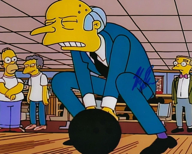 GFA The Simpsons Mr. Burns * HARRY SHEARER * Signed 8x10 Photo PROOF H1 COA