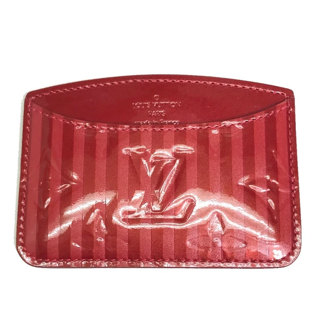 LOUIS VUITTON M91710 Rayures Etui Miloir Mirror single-sided mirror mirror Red LOUIS VUITTON M91710 Rayures Etui Miloir Mirror single-sided mirror mirror Red