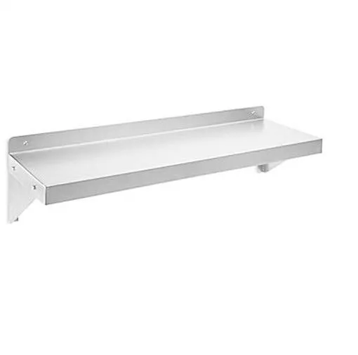 Commercial 430 Stainless Steel Kitchen Wall Shelf, NSF Certificated,Wall Mounted