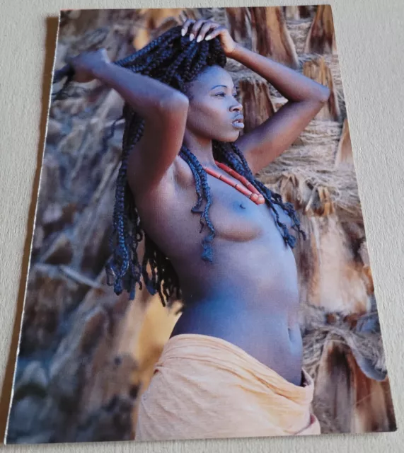 AK Afrika-Erotik: Akt-Foto-Kunst v. UWE OMMER - hübsche Frau, pretty Woman #2160