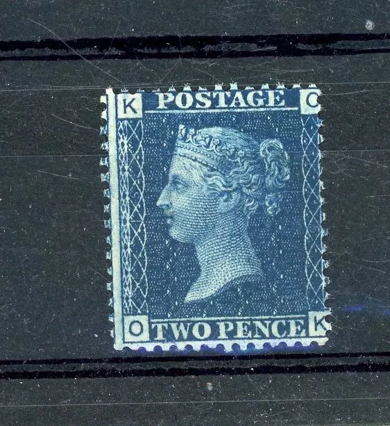 Great Britain 1858  2d Blue  Plate 15,  fine  L.H.M.    (M135)