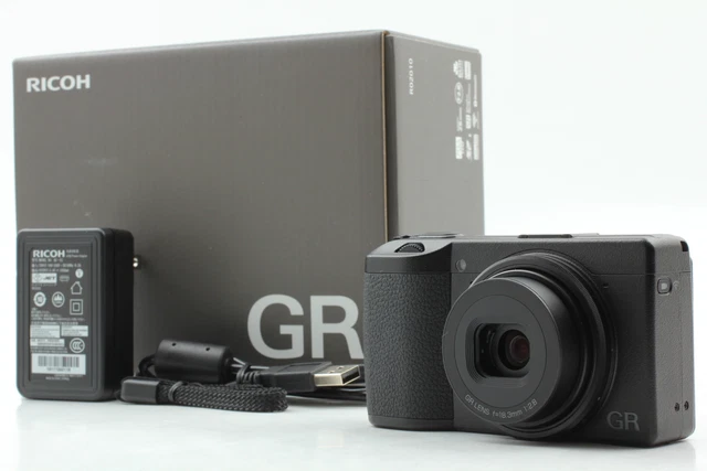 【 MINT in BOX 】 Ricoh GR III GR3 GRiii 24.2MP Digital Camera From Japan