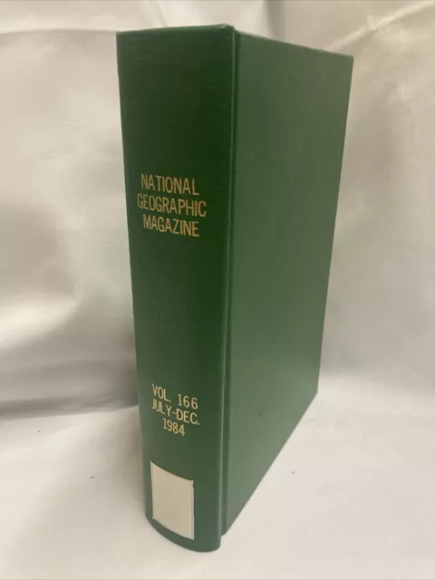 National Geographic Revue Lisérés Volume 166 Juillet - Décembre 1984 (BM84)