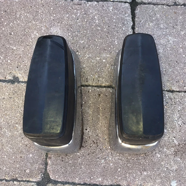 1973 1974 PLYMOUTH DUSTER VALIANT FRONT BUMPER GUARDS BUMPERETTES 73 74