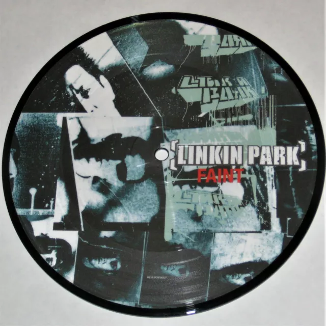 LINKIN PARK Faint 7" UK PICTURE DISC 45 Lying From You LIVE Warner Bros Pic Disk