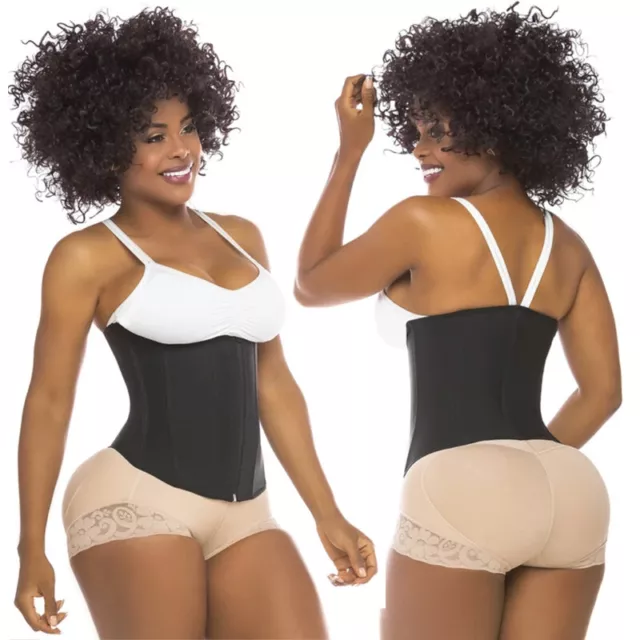 FAJA CINTURILLA SALOMÉ Colombiana Reductora de abdomen 0315-1 en beige y  negra EUR 54,99 - PicClick FR