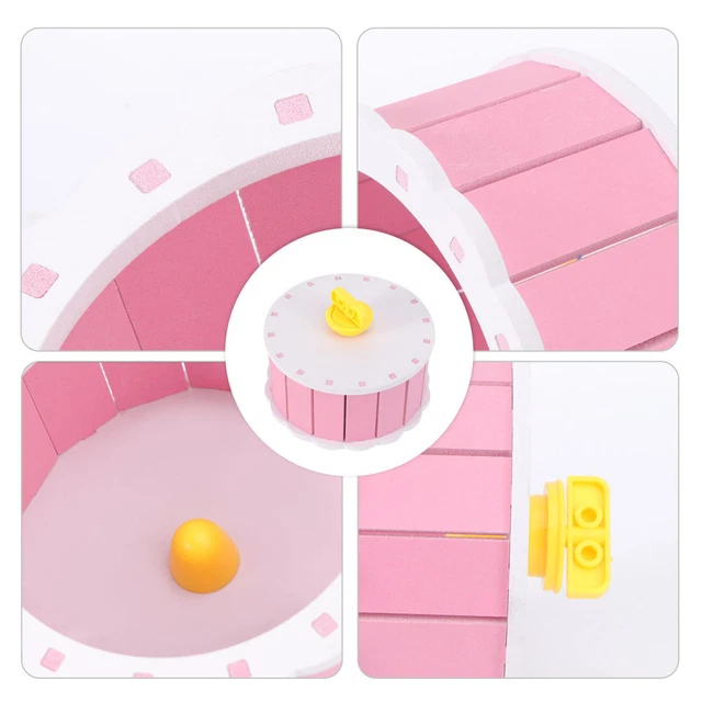 1Pc Hamster Kauen Spielzeug Hamster Rad Pet Lebensraum Gerbils Lauf Rad