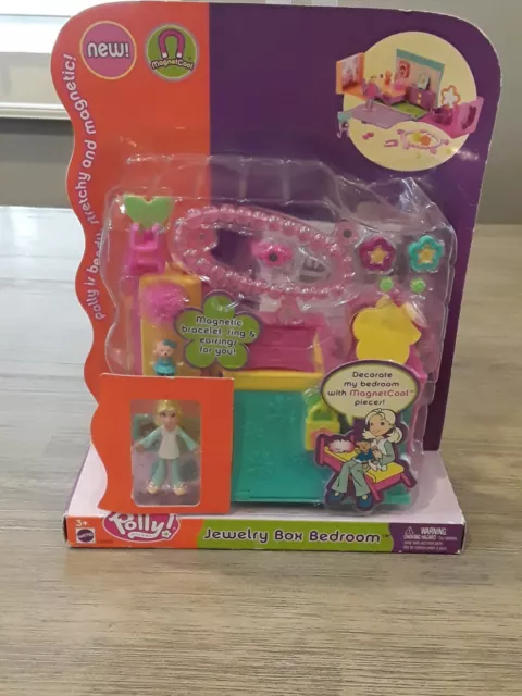 POLLY POCKET FASHION BEACH GAME MATTEL 2003 C6273 & UNOPENED for sale  online