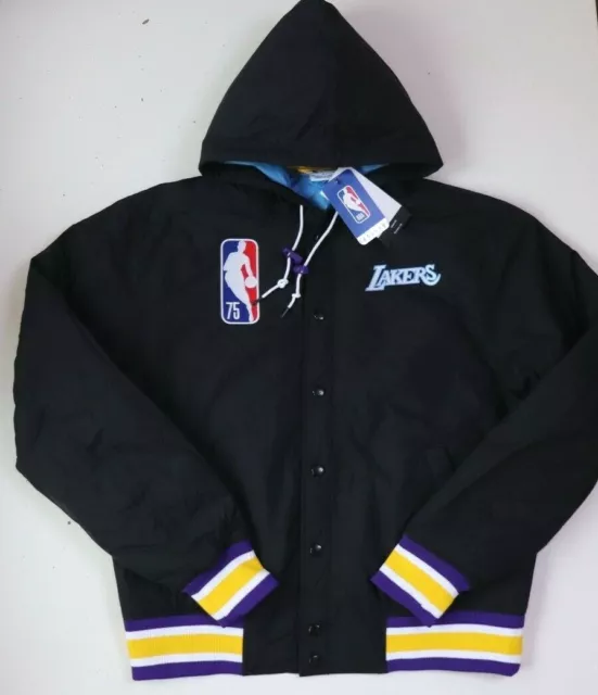 Nike Nba Los Angeles Lakers Courtside Basketball Hooded Jacket Db1988-010  Men M