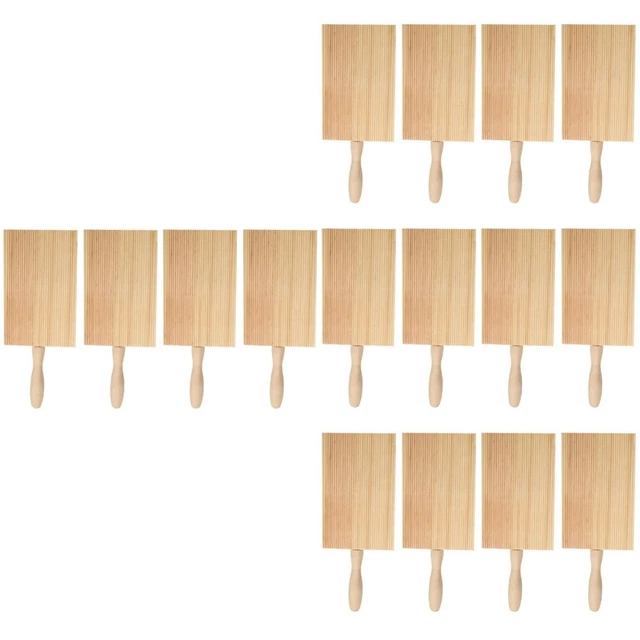 16 pz comode tavole per produttore di gnocchi paddle spaghetti strumento strumenti per fare rulli
