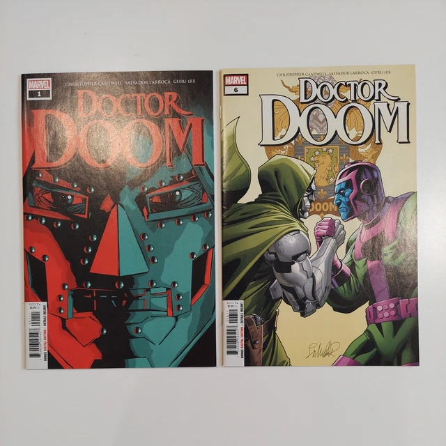 DOCTOR DOOM #1 & #6 1st PRINT HIGH GRADE NM MARVEL KANG FANTASTIC FOUR 2019