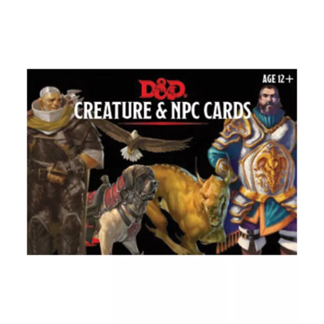 GF9 D&D Creatures & NPC Cards VG+