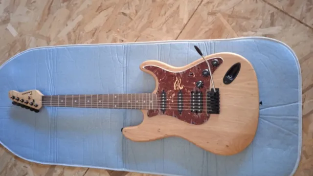 Guitare Electrique Stratocaster California FAT-ST Spécial Vintage Naturel Tenson