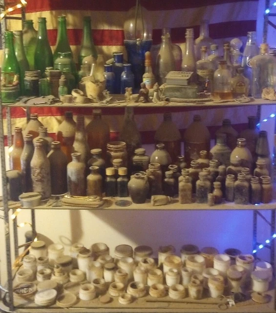 Vintage And Antique Bottle Grab Box