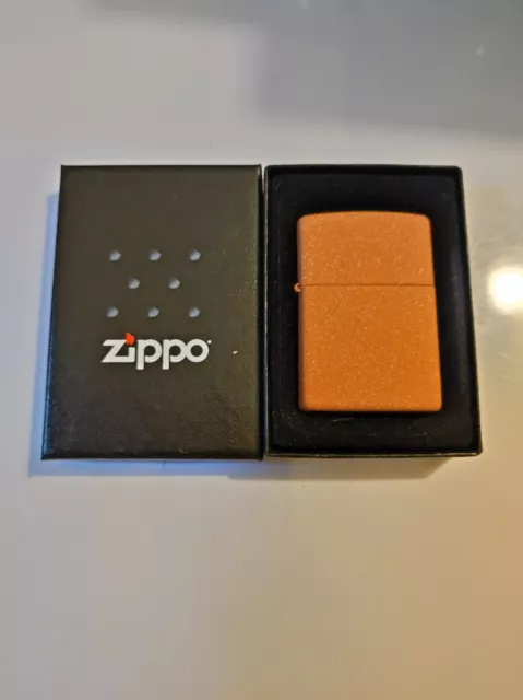 Zippo 227 Terra Cotta Lighter Case - No Inside Guts Insert